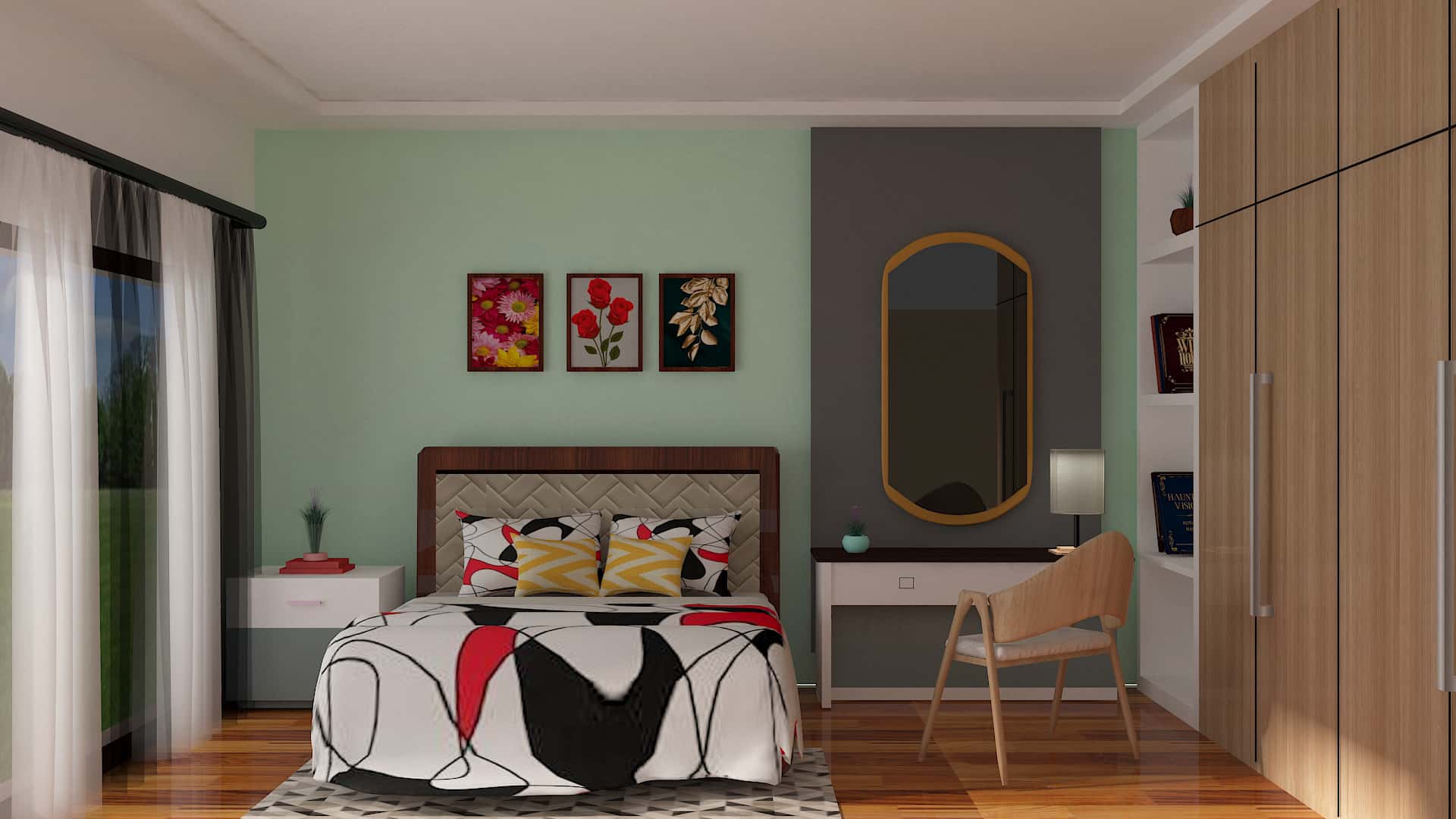 Bed room - Day scene 2 (Max)