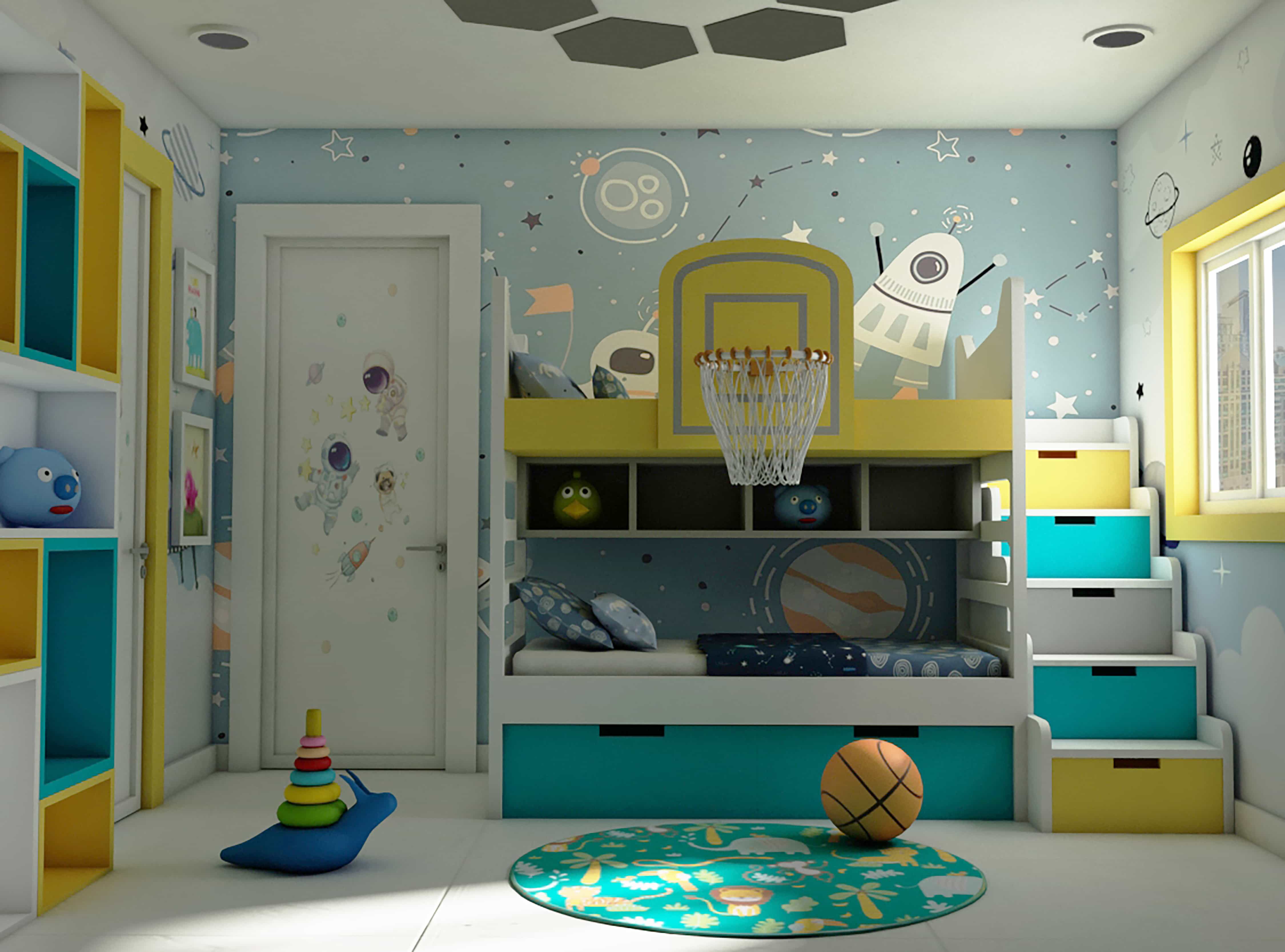 Kids room - Day scene (Max)